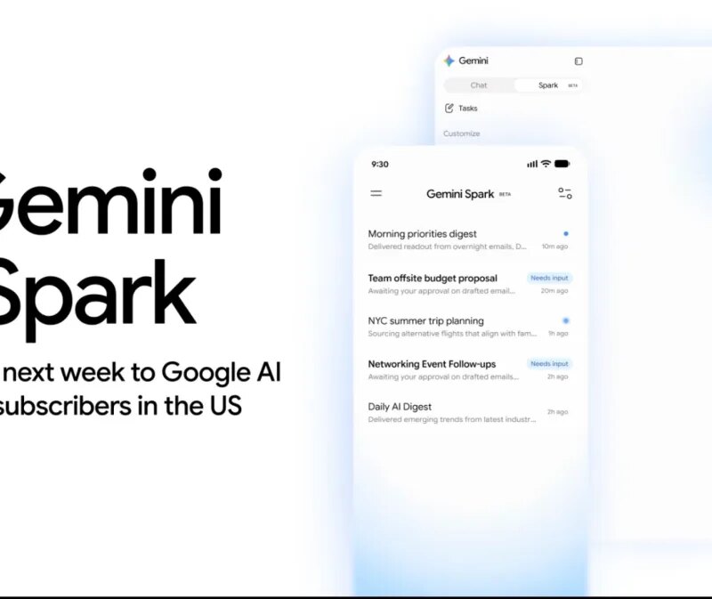Google introduces Gemini Spark, a 24/7 agentic assistant with Gmail integration, at IO 2026