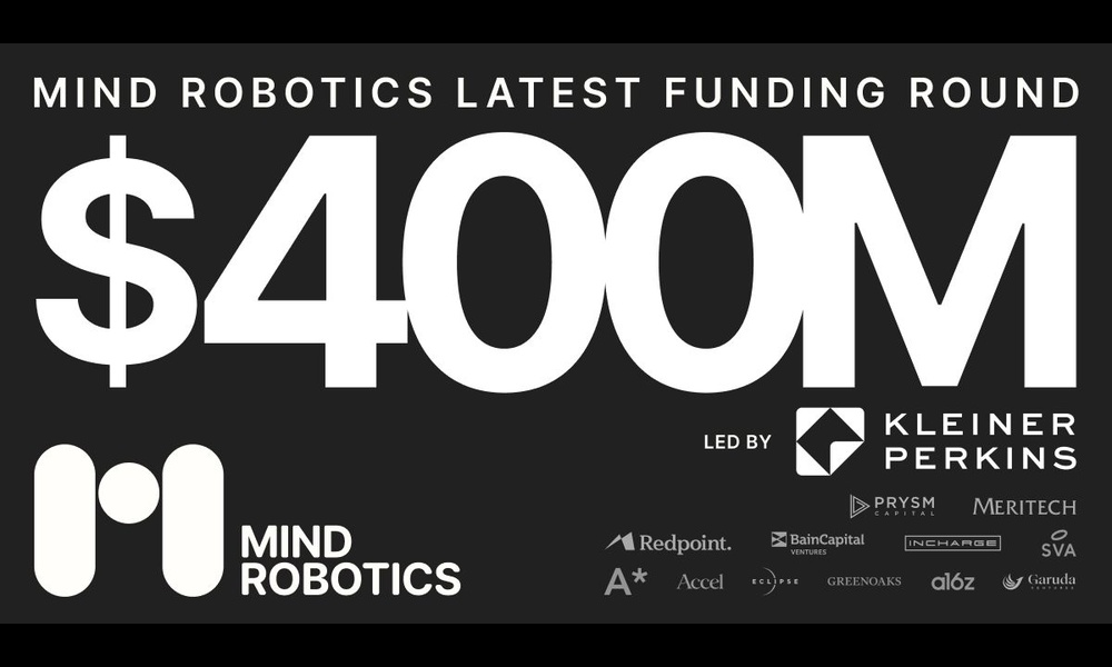 Mind Robotics Raises $400M to Scale Industrial AI