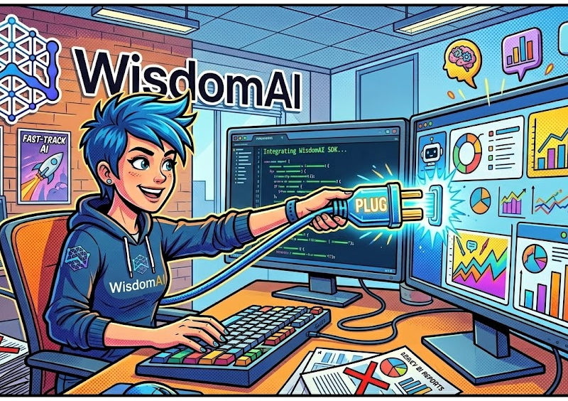 WisdomAI brings plug-and-play conversational AI analytics capabilities to SaaS applications