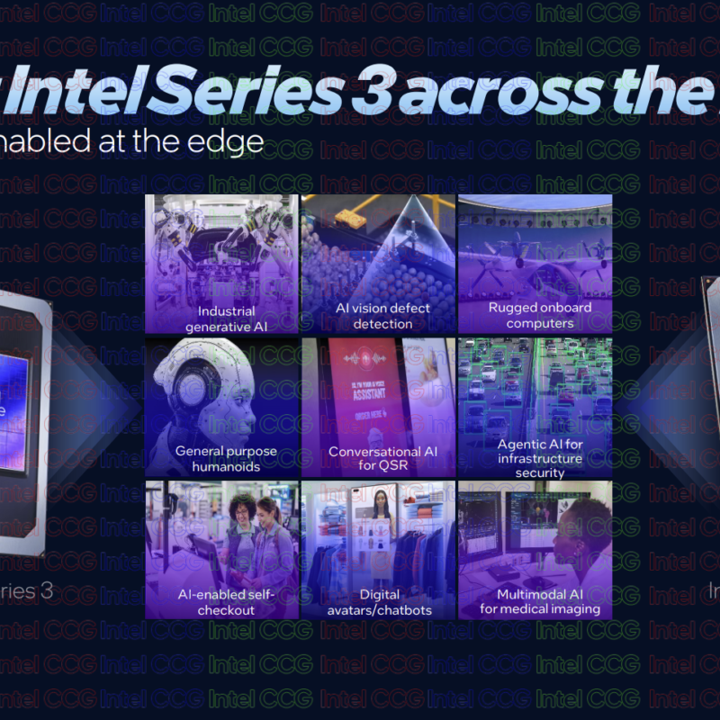 Intel touts 130-plus edge design wins for Series 3 and launches OpenVINO Physical AI framework